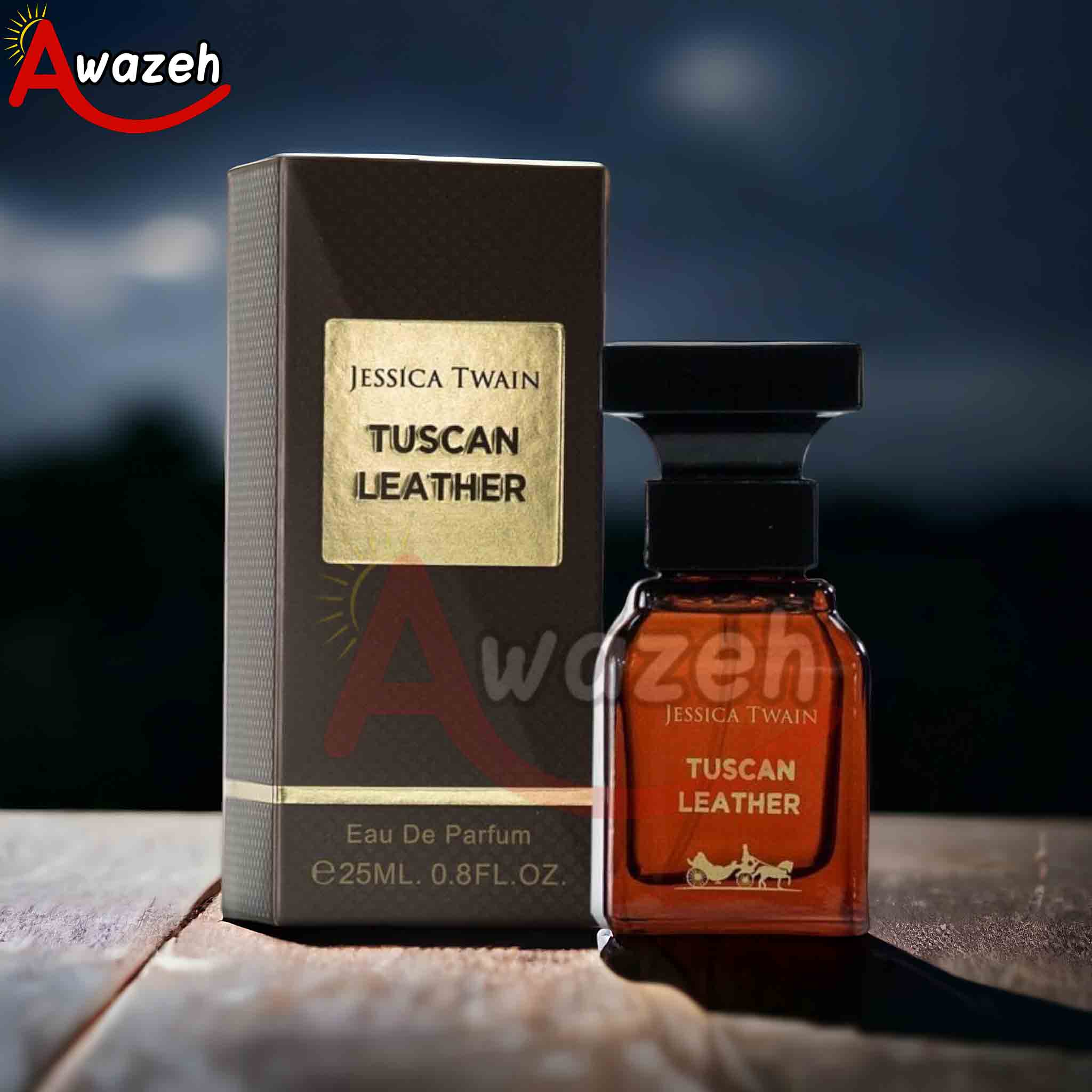 عطر-تام-فورد-توسکان-لدر-25-میل-جسیکا-توین.
