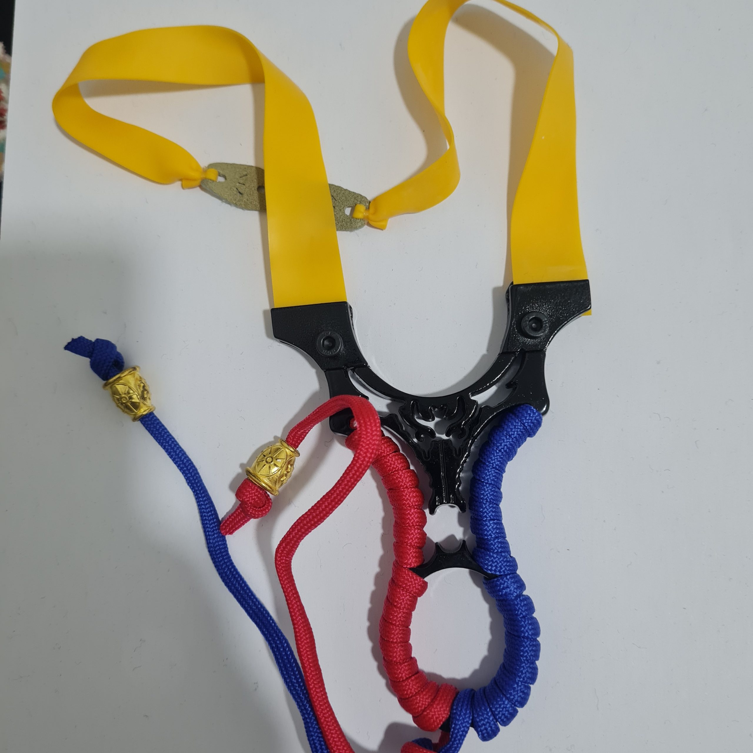 تیرکمان فلزی با کش تخت
